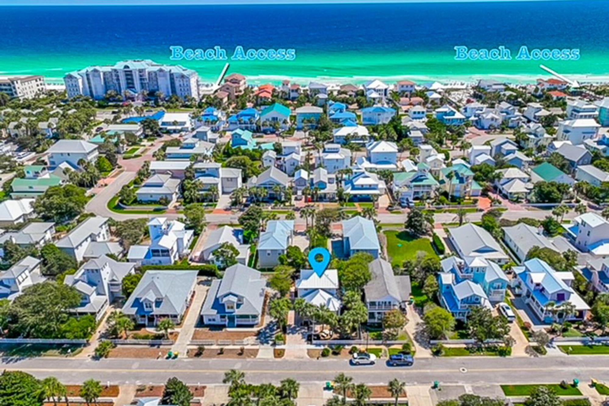 Cottages Of Crystal Beach Sea La Vie 德斯廷 外观 照片